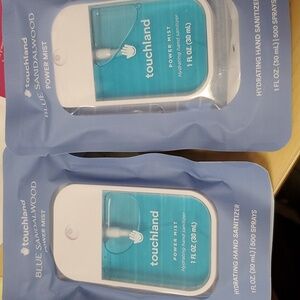 Touchland Blue Sandalwood hand sanitizer